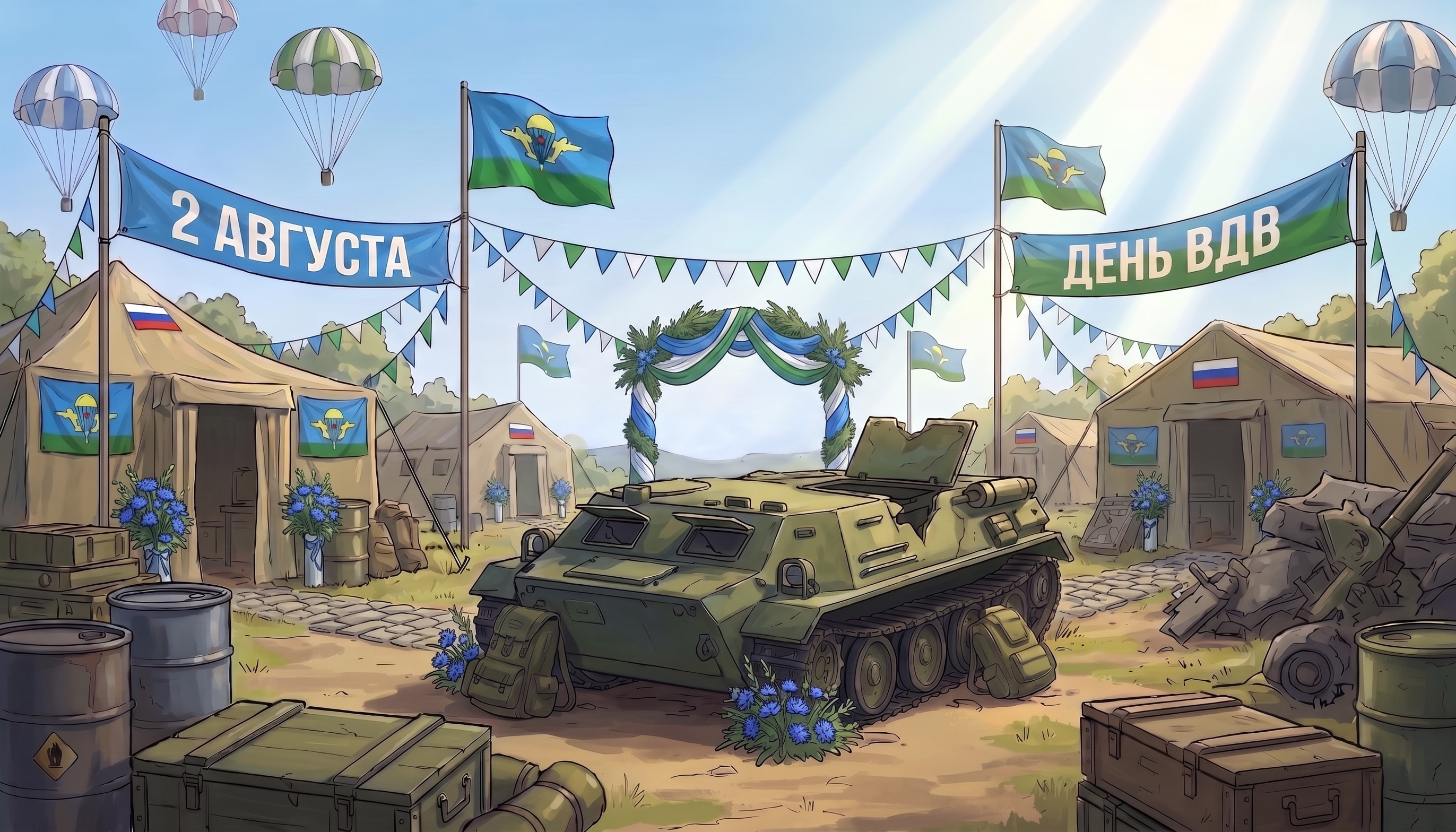 День ВДВ 2026 Deluxe Хата День ВДВ Deluxe
