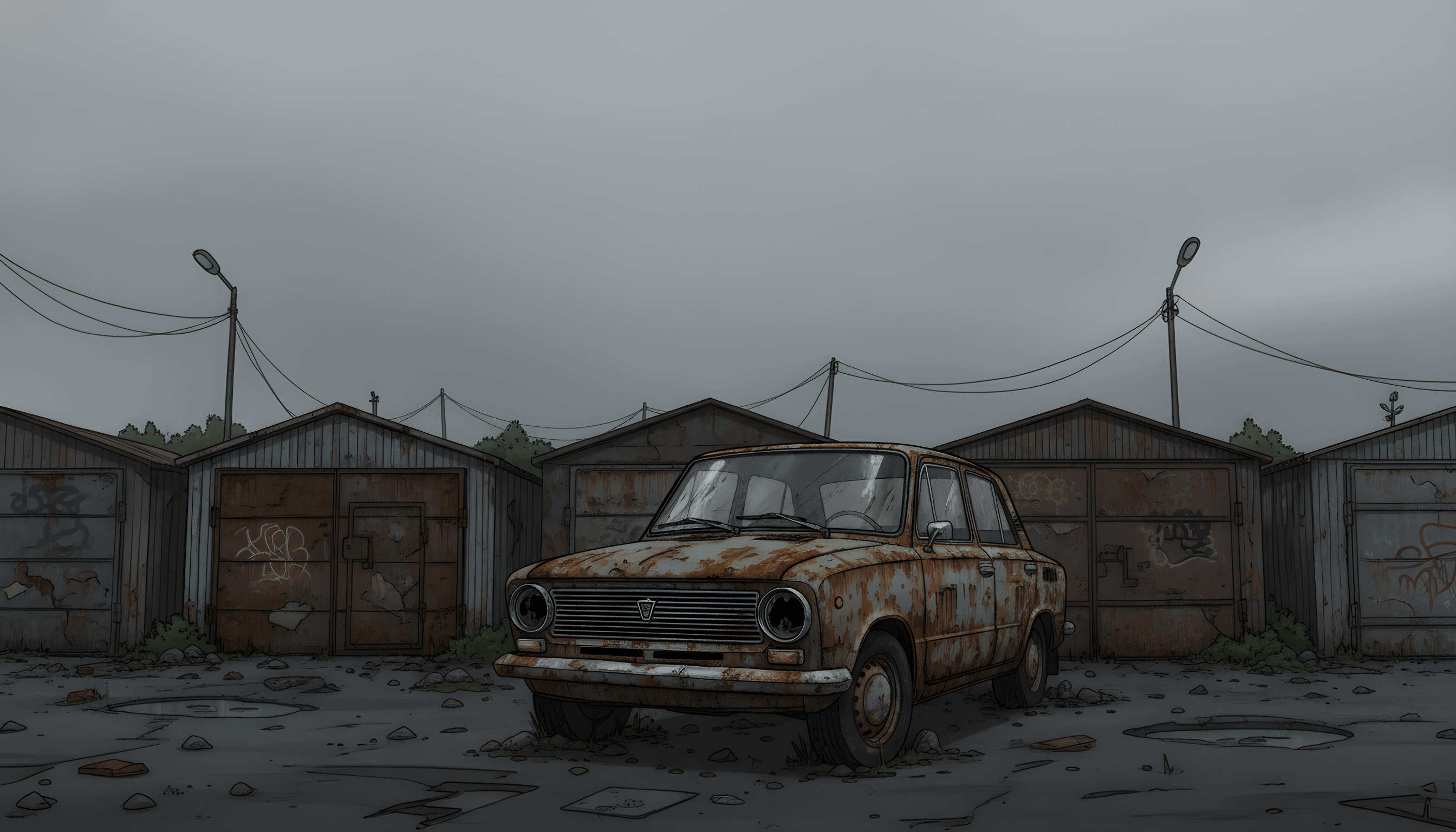 Гаражи